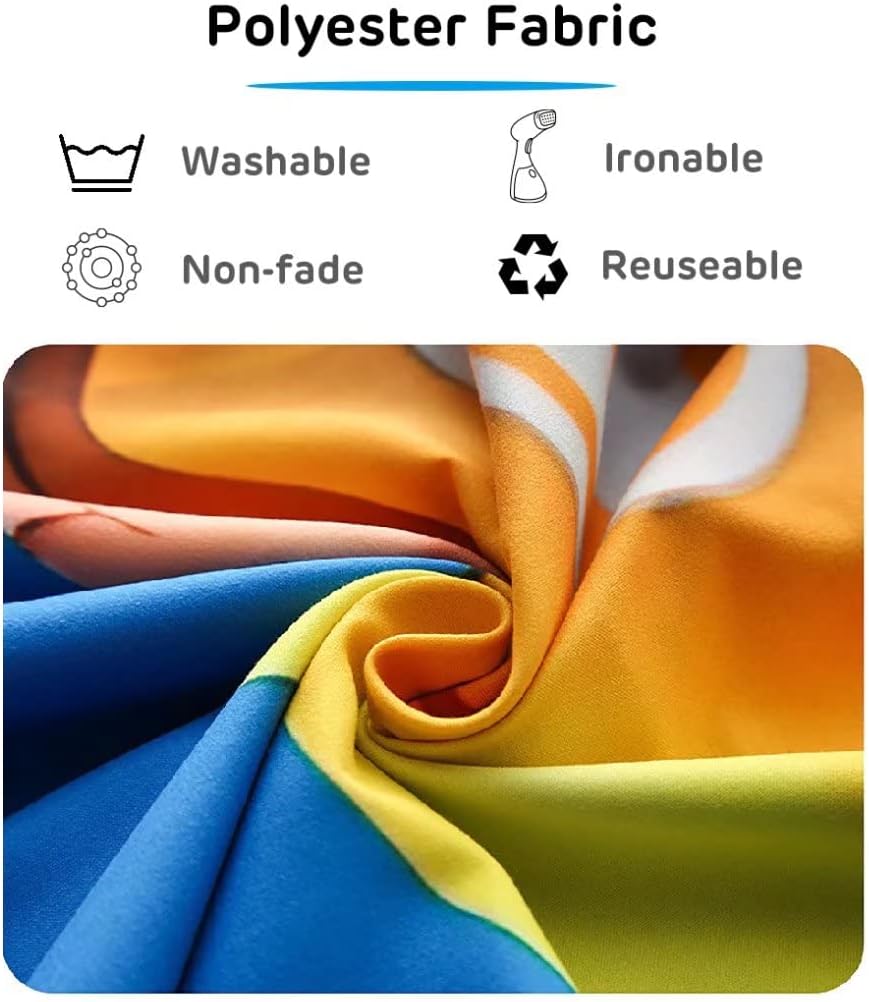 BELECO Tie Dye Tapestry Fabric Wall Hanging 70x47 Inch Hippie Tapestry 60's Tie Dye Wall Decor Watercolor Rainbow Spiral Tie Dye Art Tapestries for Bedroom Living Room Dorm Home Decor