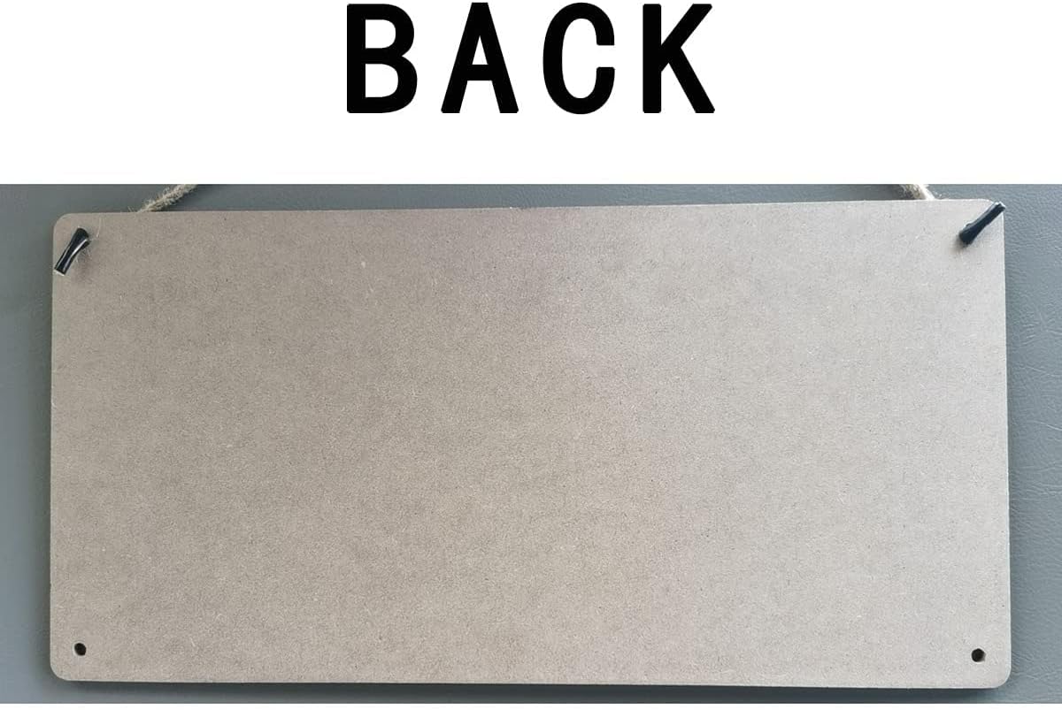 Custom Hanging Wood Sign, Personalized Text Door Sign Plaque, Customized Wall Sign, Customizable Wood Board with Hanging String for Home Decor, Store, Farm 7.8x3.9 inch