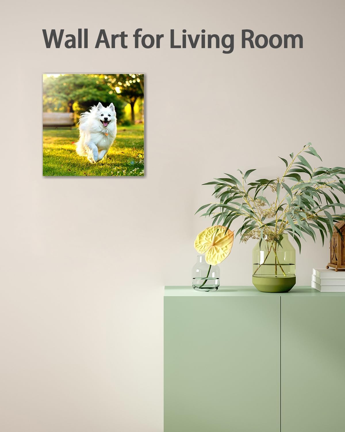 AbcCustomize Canvas Wall Art with Your Photos, Custom Canvas Prints for Bedroom, Living Room, Farmhouse Decor, Personalized Gifts