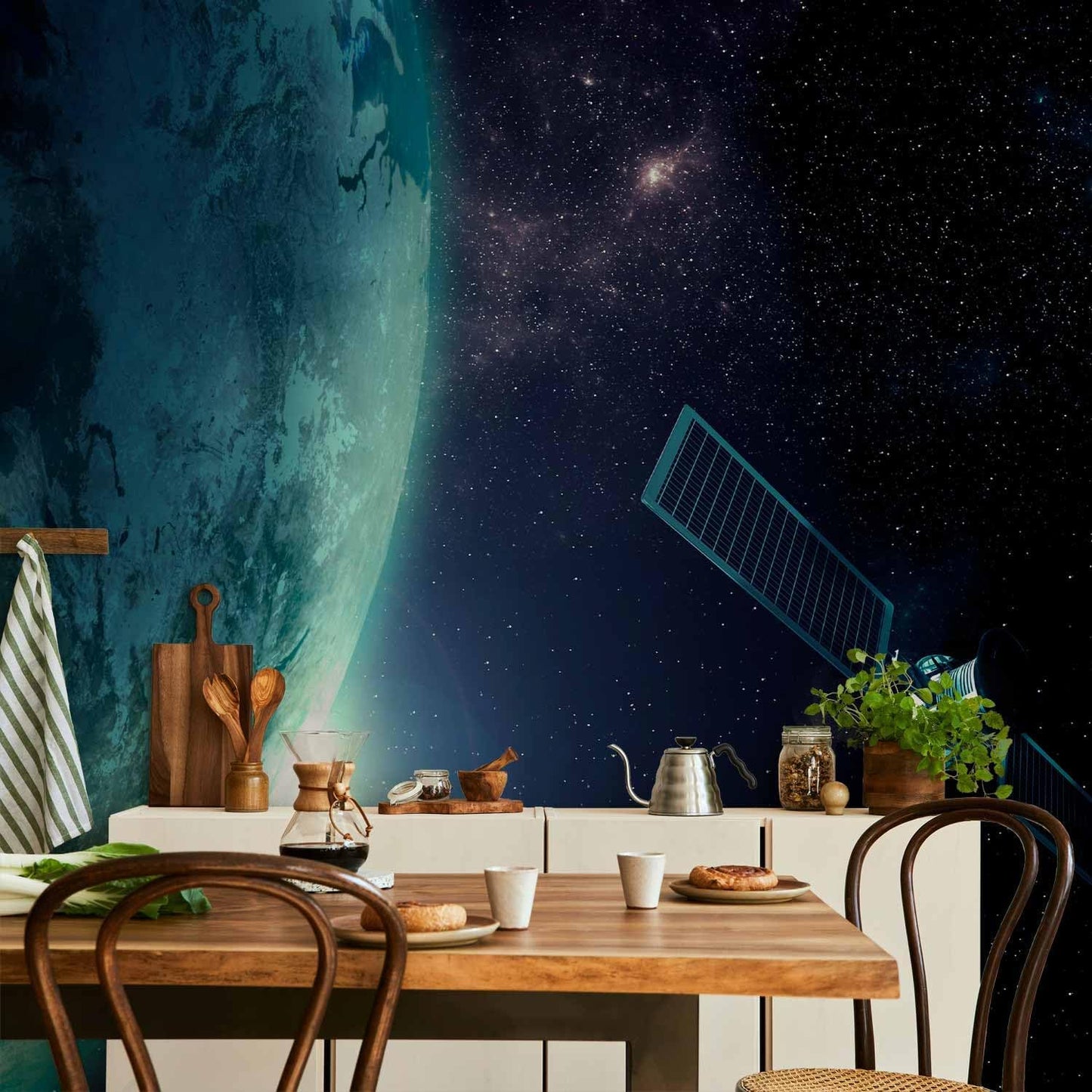 artgeist Premium Wall Mural Cosmos Galaxy 157x110 in - XXL Non-Woven Wallpaper Fleece Wall Decor Photo Print Picture Image Design Home n-B-0007-a-c