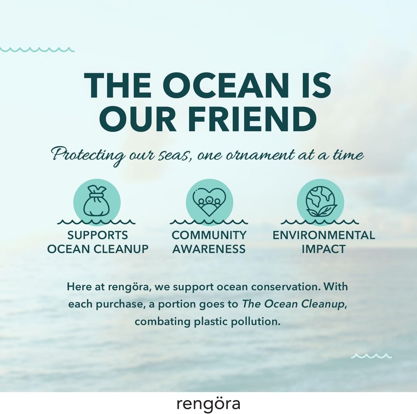 Hand-Painted Beach Christmas Ornament – Coastal Tree Decoration for Ocean Lovers – Unique Nautical Ornament for Christmas Tree or Stocking Stuffer Gift (Blue Sea Turtle Mother and Baby)