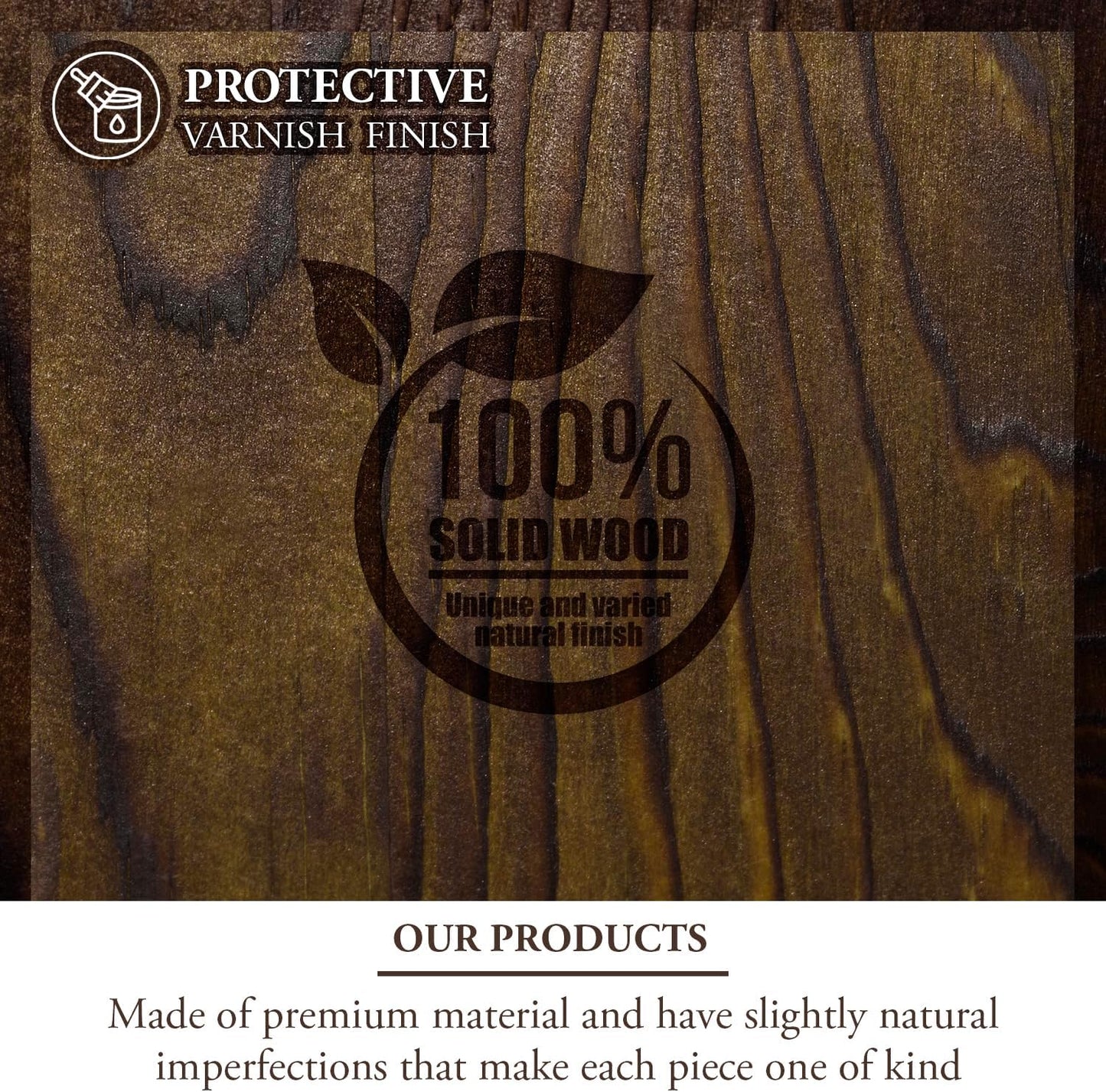 Bar Carts for The Home, Rolling Home Bar Serving Cart on Wheels, 3 Tier Portable Bar Cart, Rolling Coffee Cart with Lockable Wheels, Rustic Burnt Solid Wood and Industrial Matte Black Metal