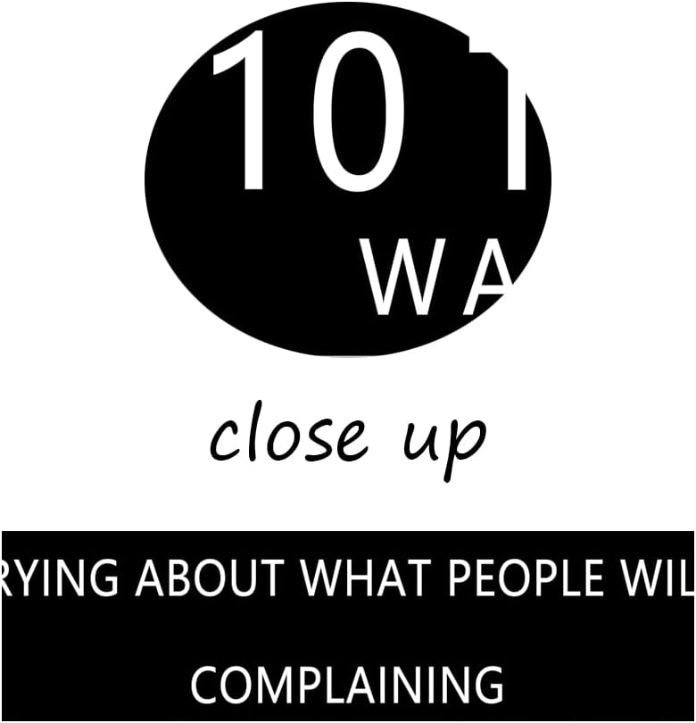 10 Time Wasters Motivational Canvas Wall Art for Living Room Inspirational Positive Quote Poster Wall Decor Paintings Wooden Framed Artwork Office Bedroom Home Decoration Ready to Hang [12''W x 18''H]