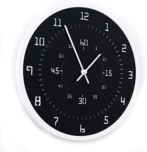 Modern Minimalist Black Stop Wall Clock