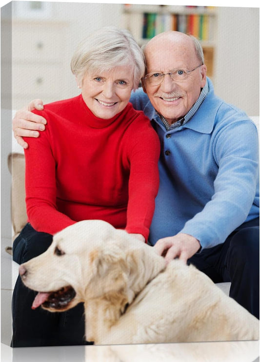 AbcCustomize Custom Canvas Prints,Transform Your Memories into Beautiful Art with Personalized Photo on Canvas,Personalized Canvas Wall Art for Home Decor, Gifts, and Keepsakes