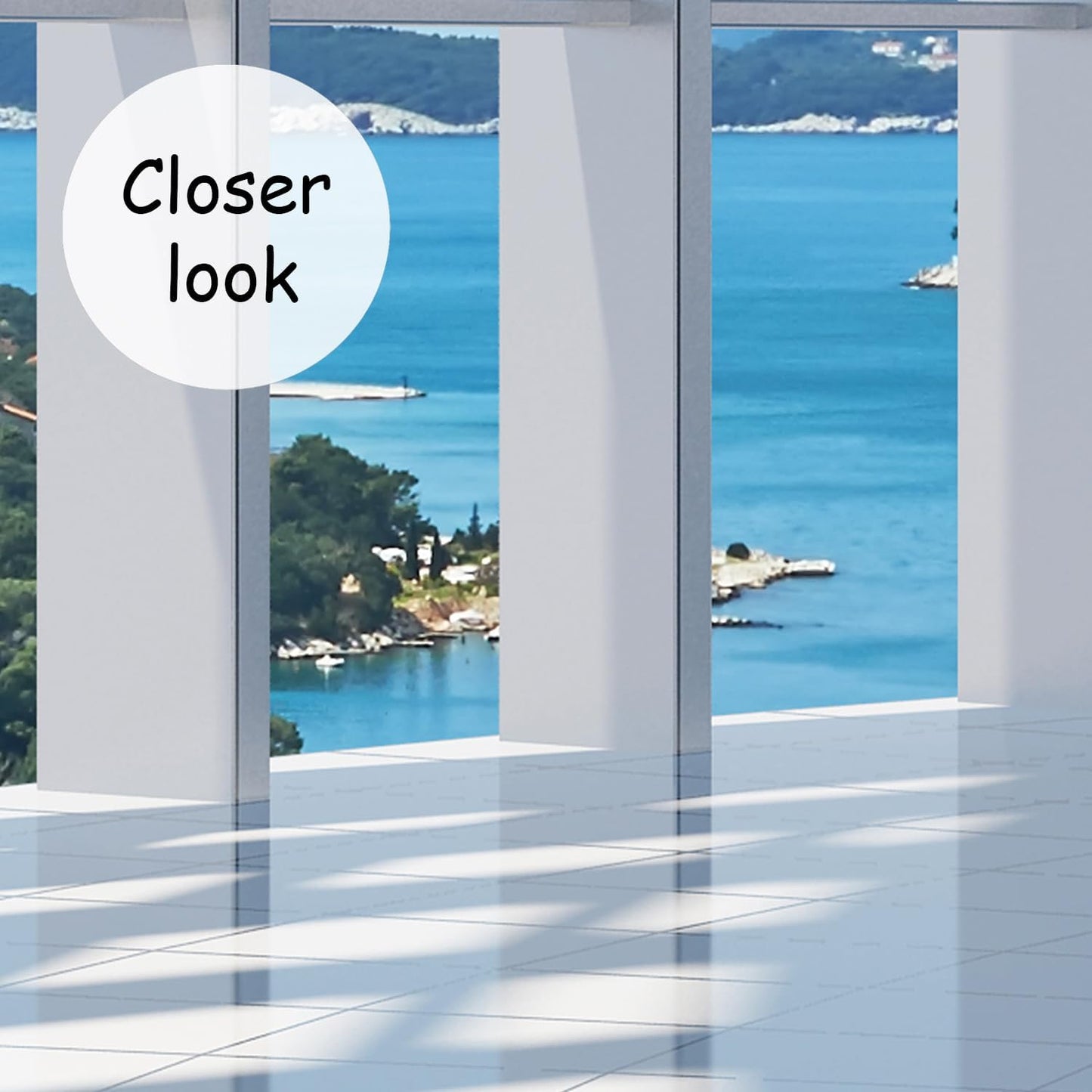 AFZEVEB-3D Blue Seascape Wallpaper Space Wall murals for Bedroom 114"x74" (Not Peel and Stick)