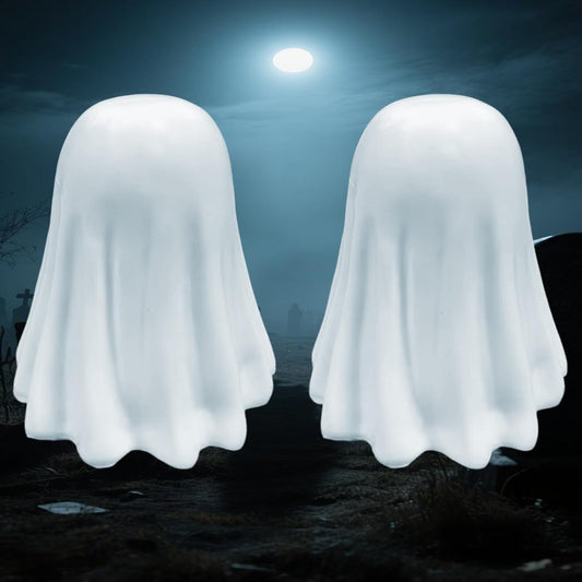 babyye Halloween Ghost Figurine, Spooky Resin Finger Statue, Porch and Indoor Spooky Home Halloween Decorations Indoor