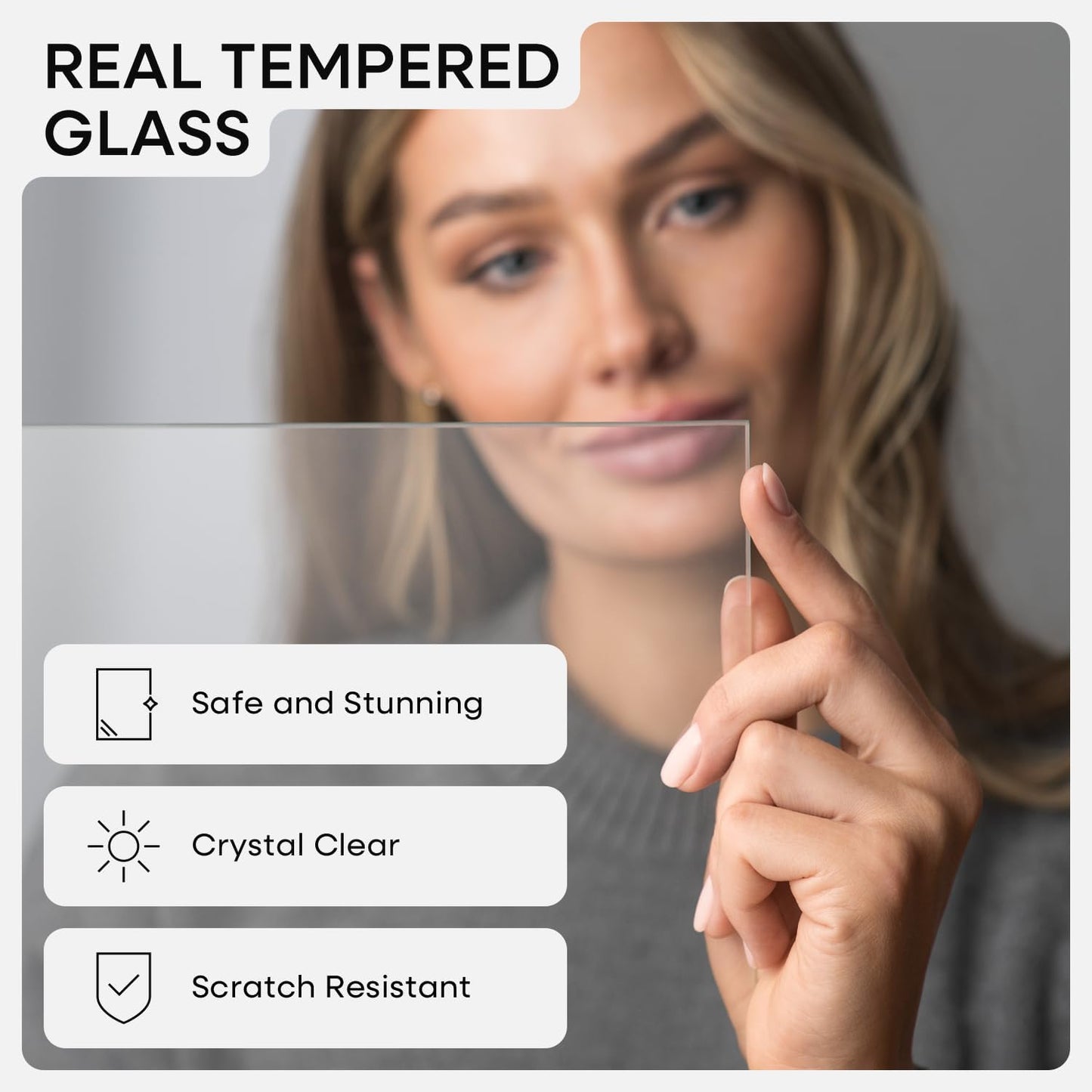 Homeforia 12x16 Picture Frame Black, High End Metal 12x16 Poster Frames with Mat 9x12 for Photo, 12 x 16 Black Frame Matted to 9 by 12 inch Print, 16x12 Thin Frames, Tempered Glass, Wall Kit, Set of 1