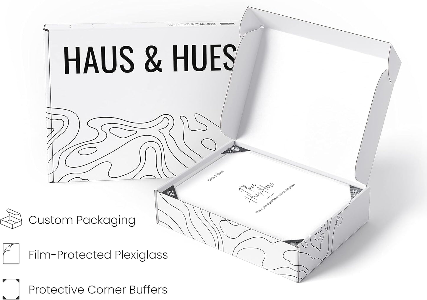 HAUS AND HUES 4x6 White Metal Picture Frames - Bulk Frames 4X6 - Features Premium Aluminum, Vertical Hanging, Easel Back for Tabletop, Home, Office (4x6 in, White, Set of 25)