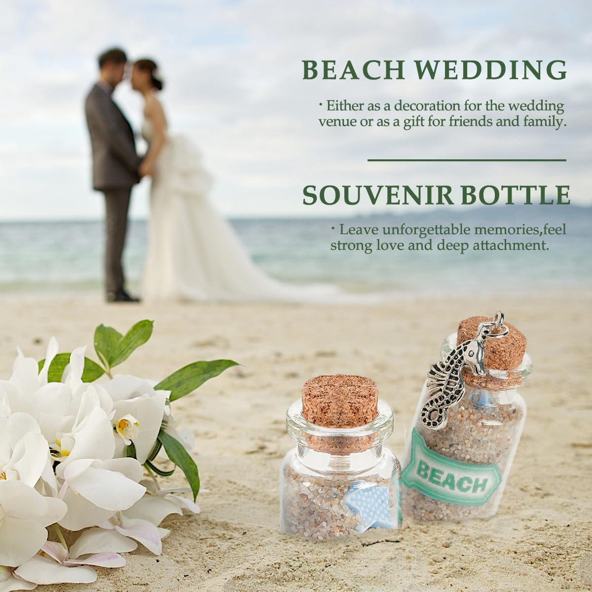 JIUYUE 15 pcs 80 ml Small Glass Vials,Glass Bottle Small(2.7 oz-1.85x2.75 inch)