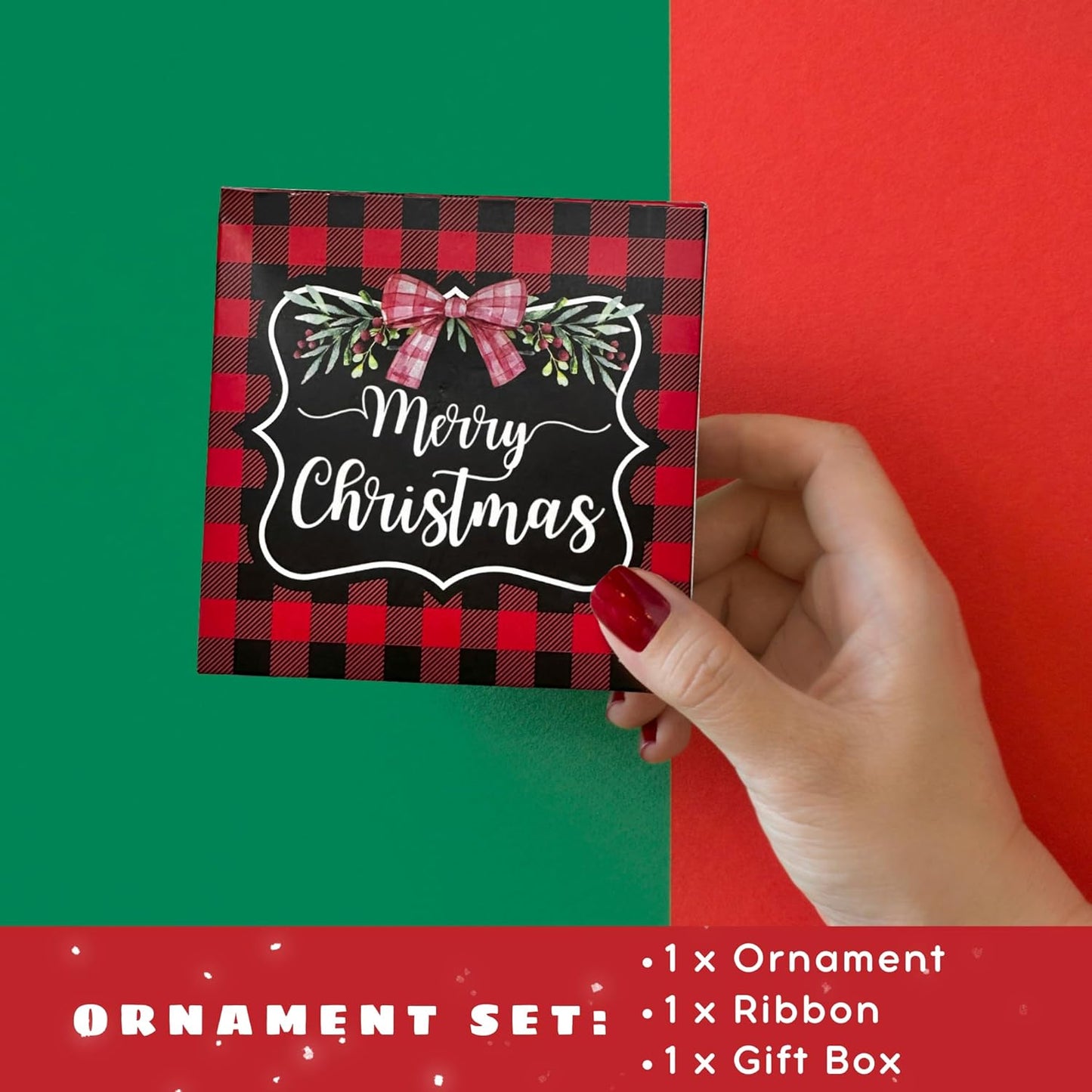 Best Friend Ornaments for Christmas Tree - Bestie Gifts - Friendship Christmas Ornaments - Acrylic Ornament