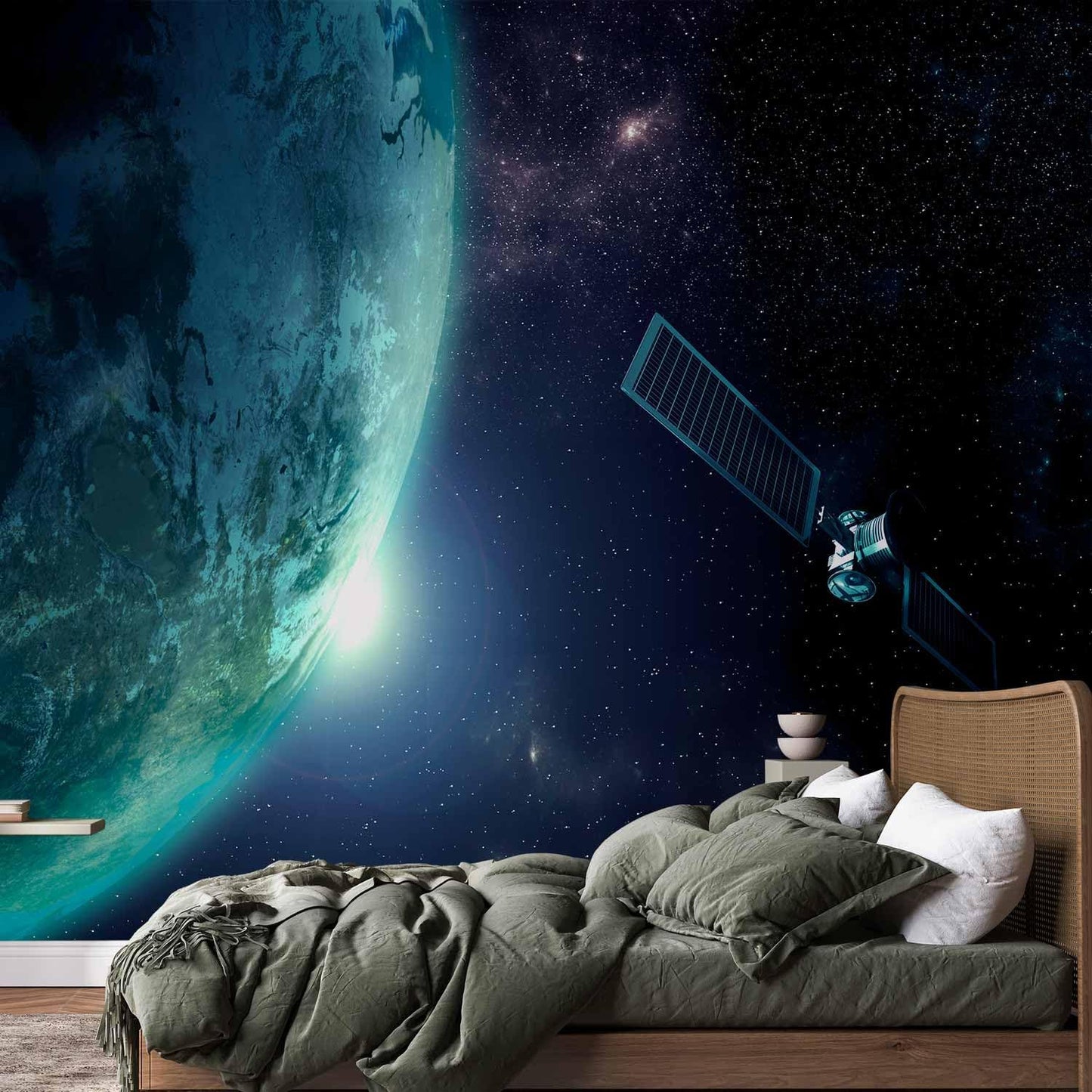 artgeist Wall Mural Cosmos Galaxy 138x101 in - XXL Non-Woven Wallpaper Fleece Wall Decor Photo Print Picture Image Design Home n-B-0007-a-c