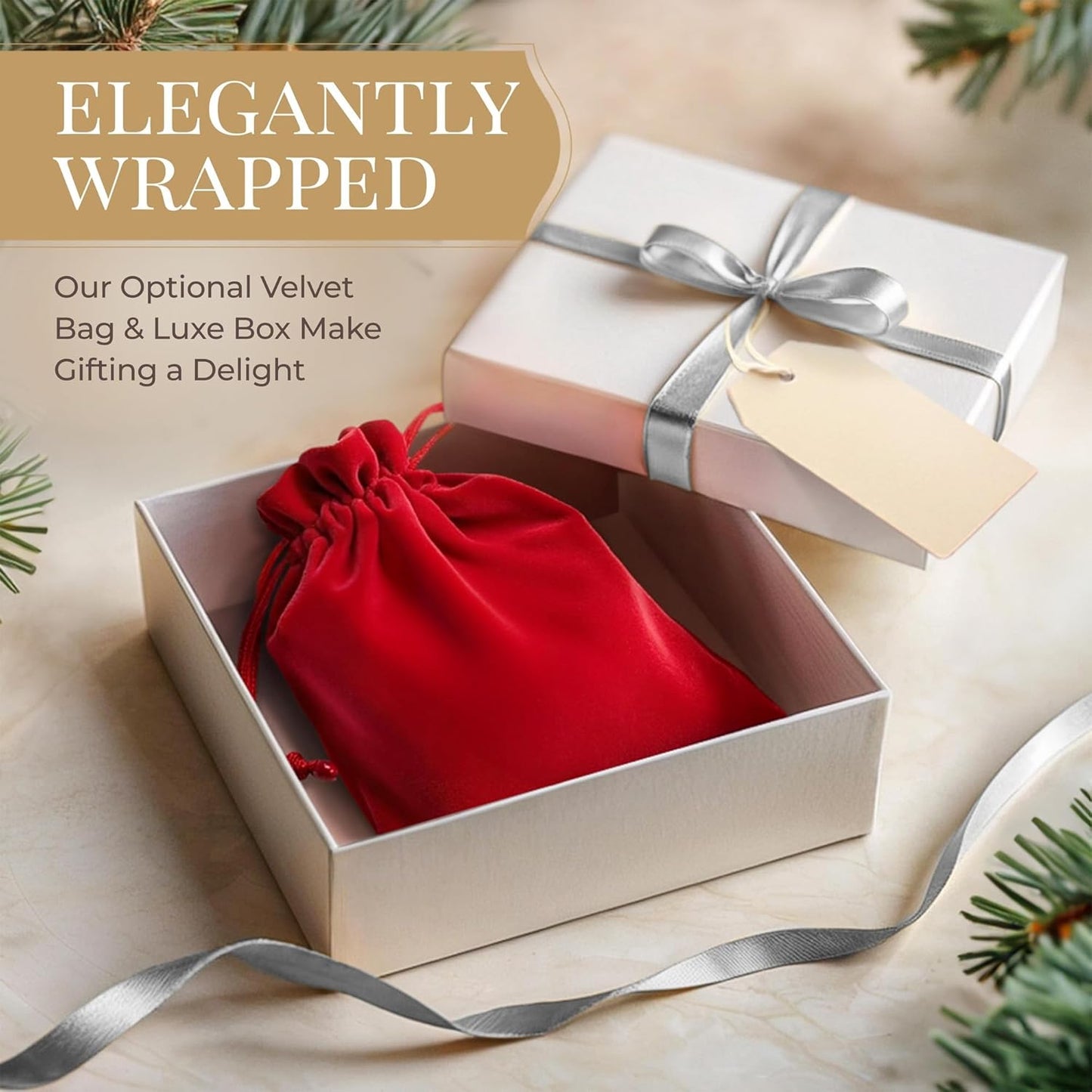 Personalized Family of 7 Ornament 2025 | Free 24h Customization | Christmas Ornaments for Tree | Custom Gift Wrapped Green Glitter Keepsake for Seven Persons