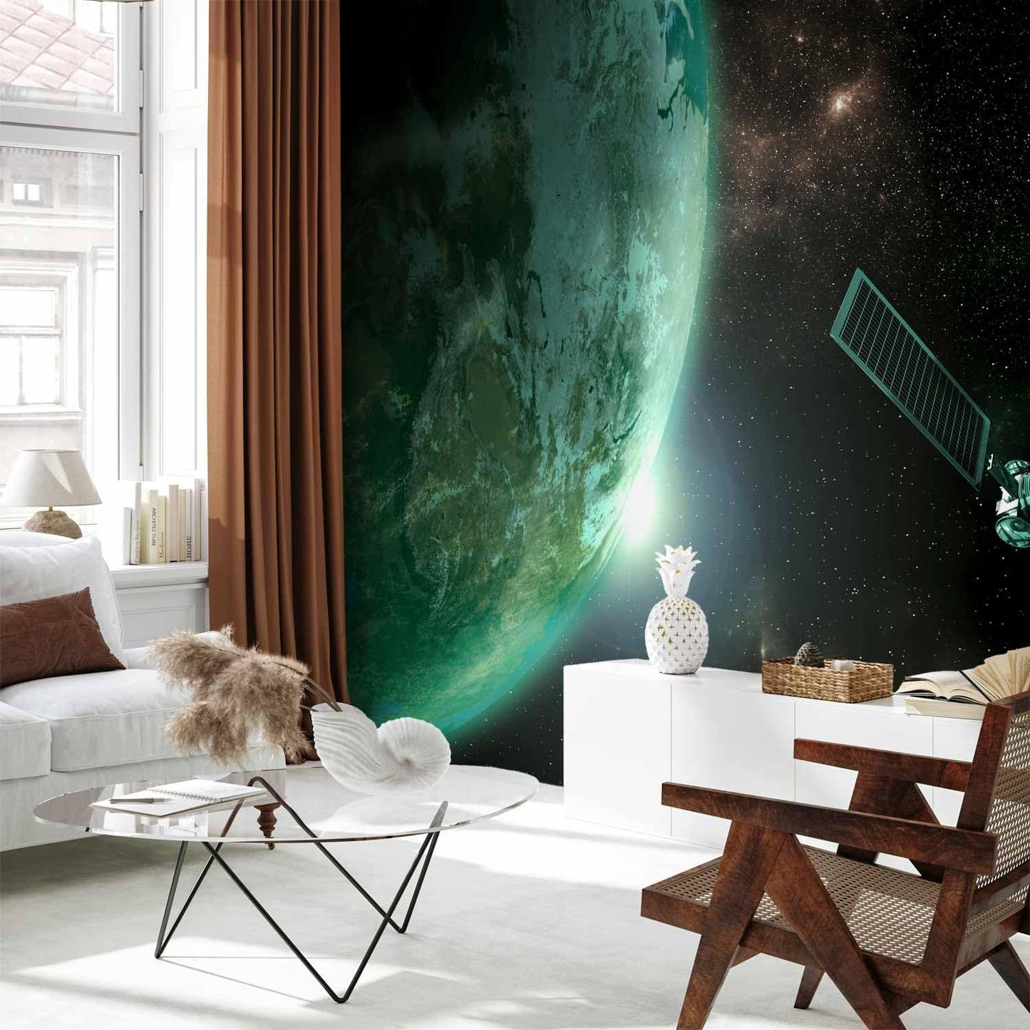 artgeist Premium Wall Mural Cosmos Galaxy 177x124 in - XXL Non-Woven Wallpaper Fleece Wall Decor Photo Print Picture Image Design Home n-B-0007-a-b