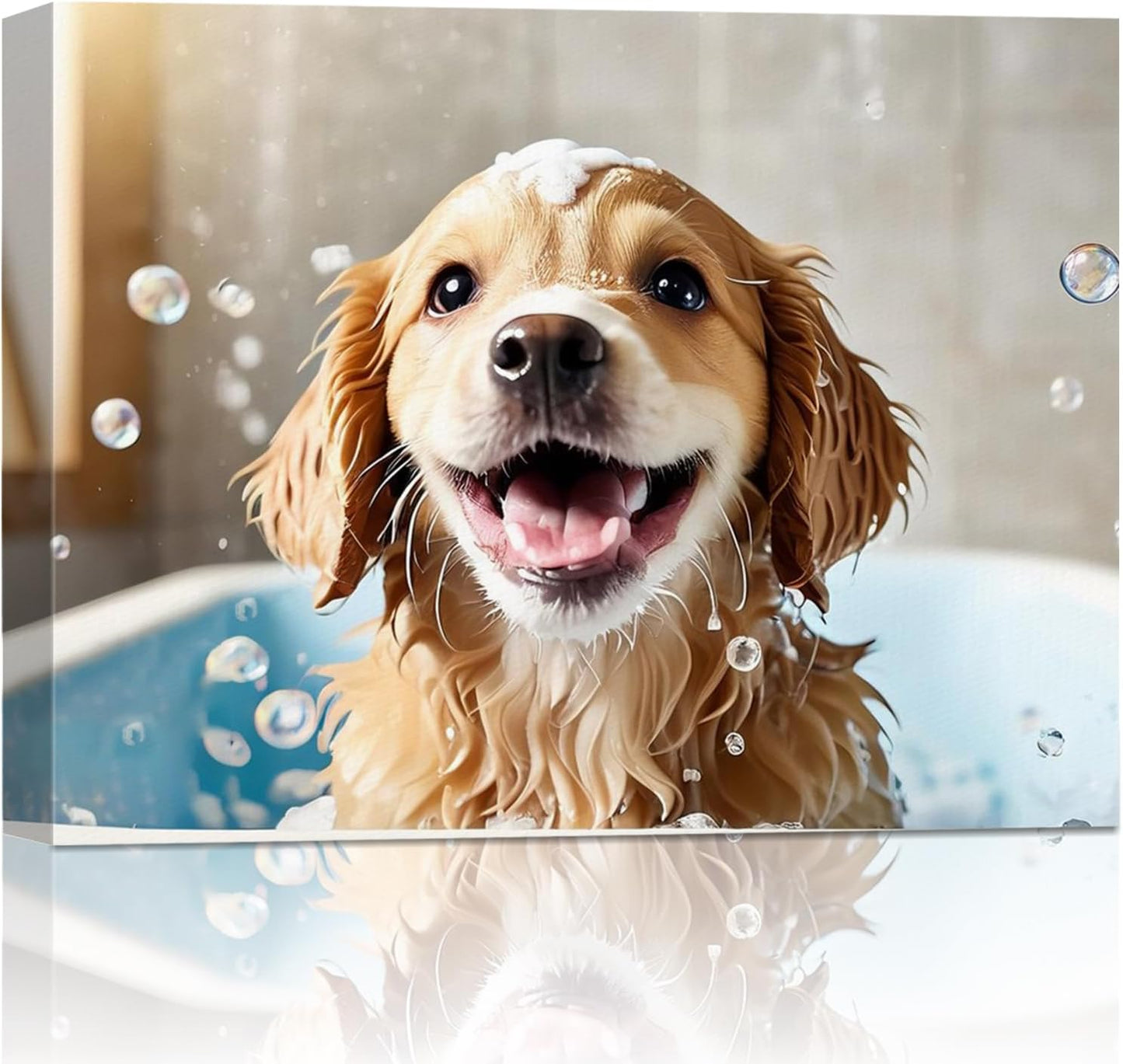 AbcCustomize Canvas Prints with Your Photos, Personalized Photo To Canvas Print for Bedroom, Living Room, Farmhouse Office Decor,Custom Canvas Wall Art for Gifts & Keepsakes, Ready to Hang