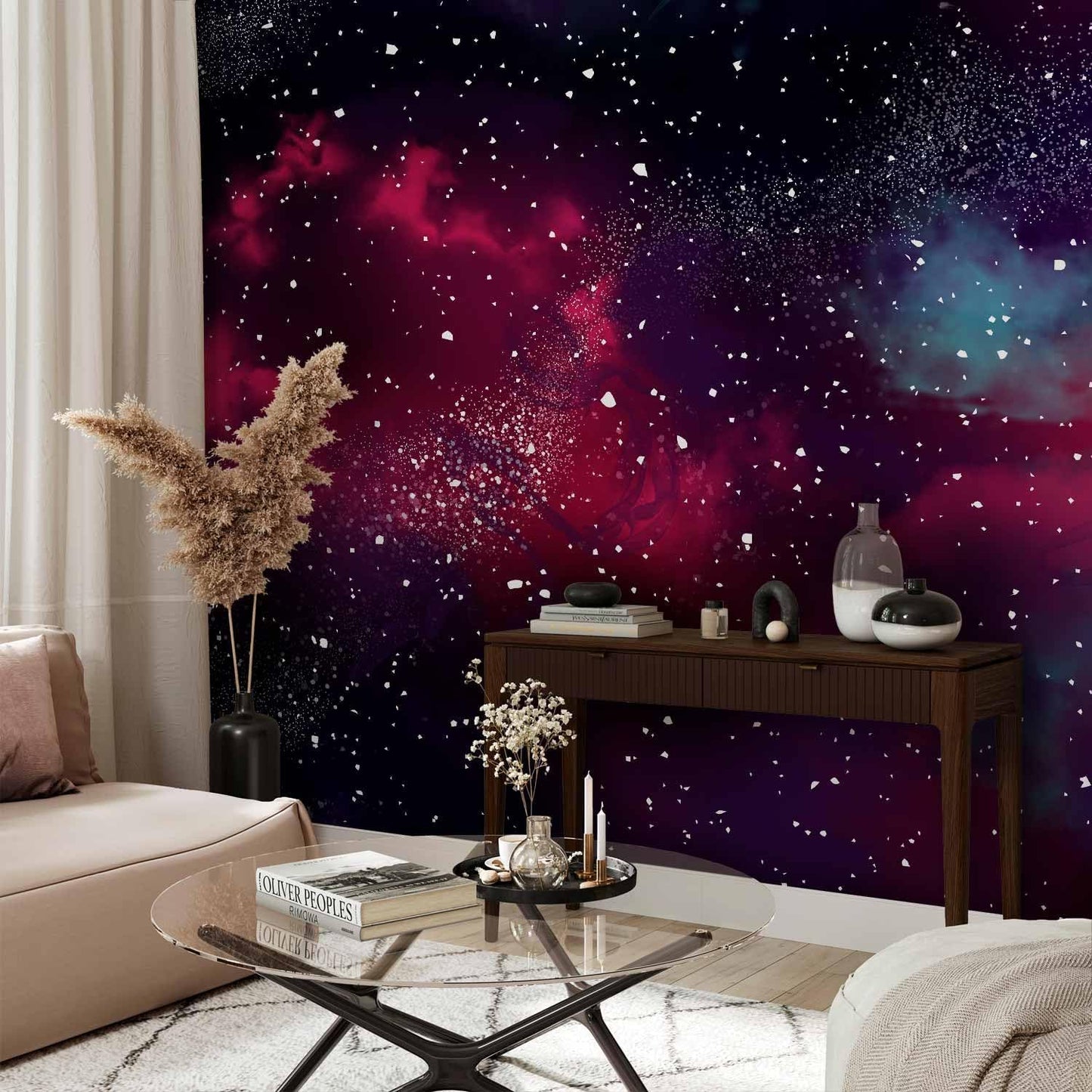 artgeist Wall Mural Space 177x124 in - Non-Woven Wallpaper Fleece Wall Decor Photo Print Picture Image Design Home Mural Galaxy Universe Cosmos Sky a-A-10326-a-a