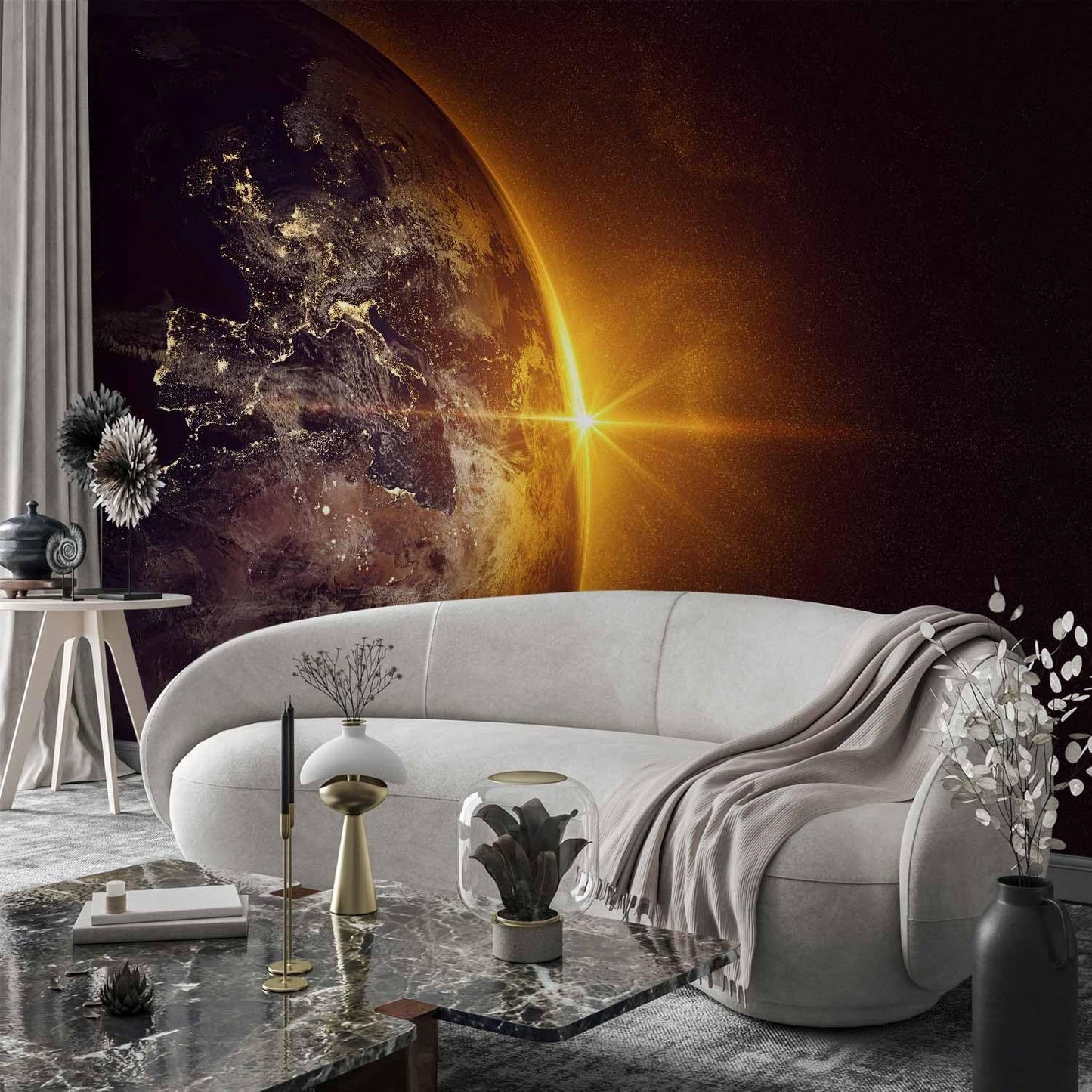 artgeist Wall Mural Cosmos Galaxy 79x55 in - XXL Non-Woven Wallpaper Fleece Wall Decor Photo Print Picture Image Design Home n-B-0003-a-a