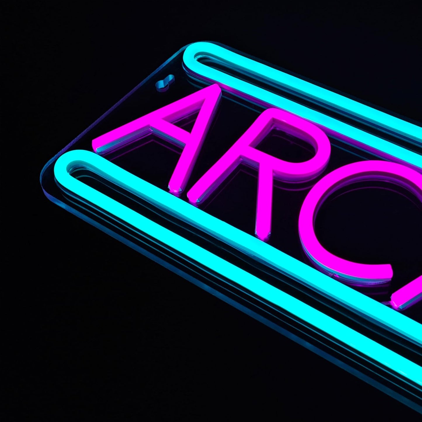Arcade Neon Sign Arcade Neon Light for Wall Decor USB Powered Dimmable Arcade LED Neon Lights Sign for Game Room for Game Room Recreation Living Room Birthday Gift Man Cave Bedroom Decor