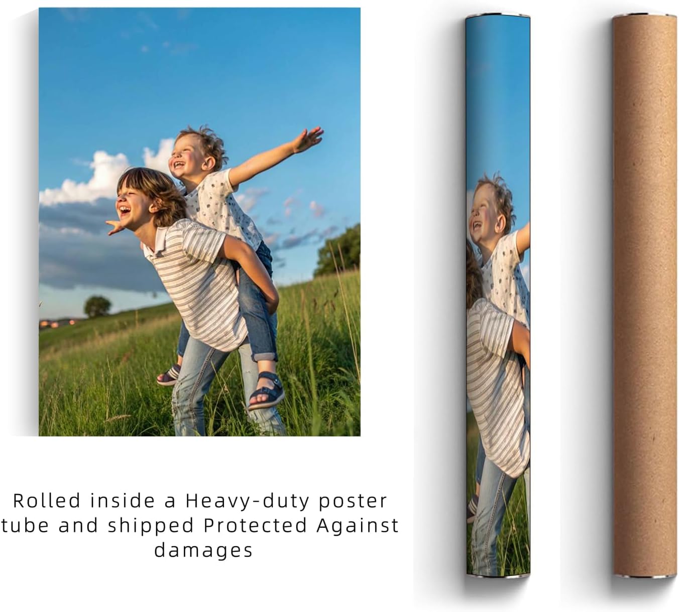 GZZFXXD Personalized Custom11''x14'' Canvas Prints with Your Photo/your Image Large Wallart Wall Decor for Bedroom Dining room Living room Children's room(Unframed)