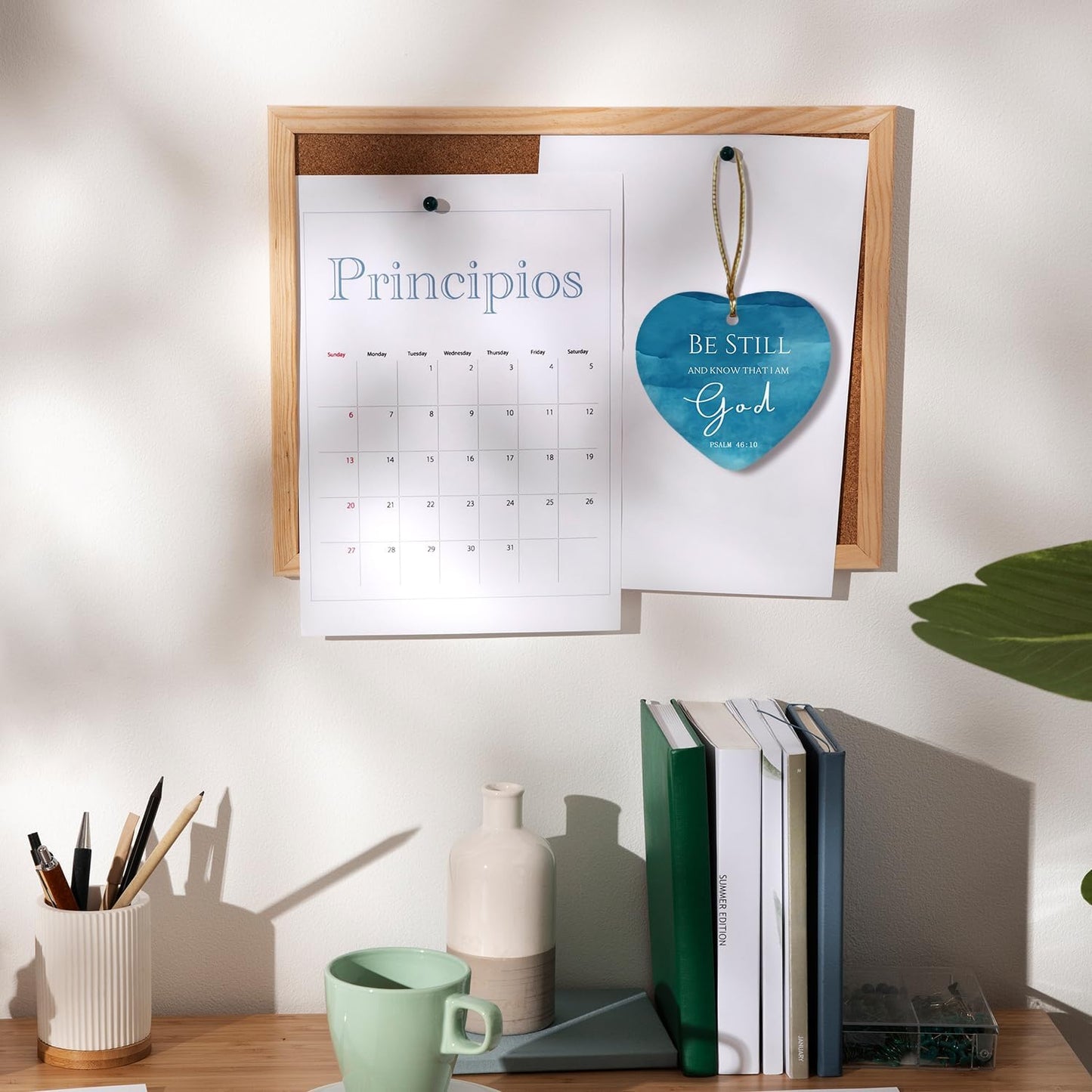 Religious Christian Ornaments, Be Still and Know That I am God Christian Christmas, Christian Gifts for Women