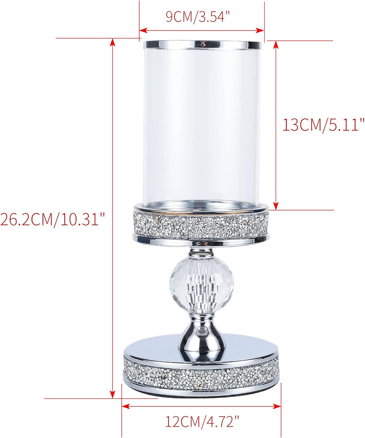 Pillar Candle Holders, Candle Holder for Pillar Candle, Candlesticks Holder, for Wedding, Dining Coffee Table, Home Centerpices, Home Decor CH00XS