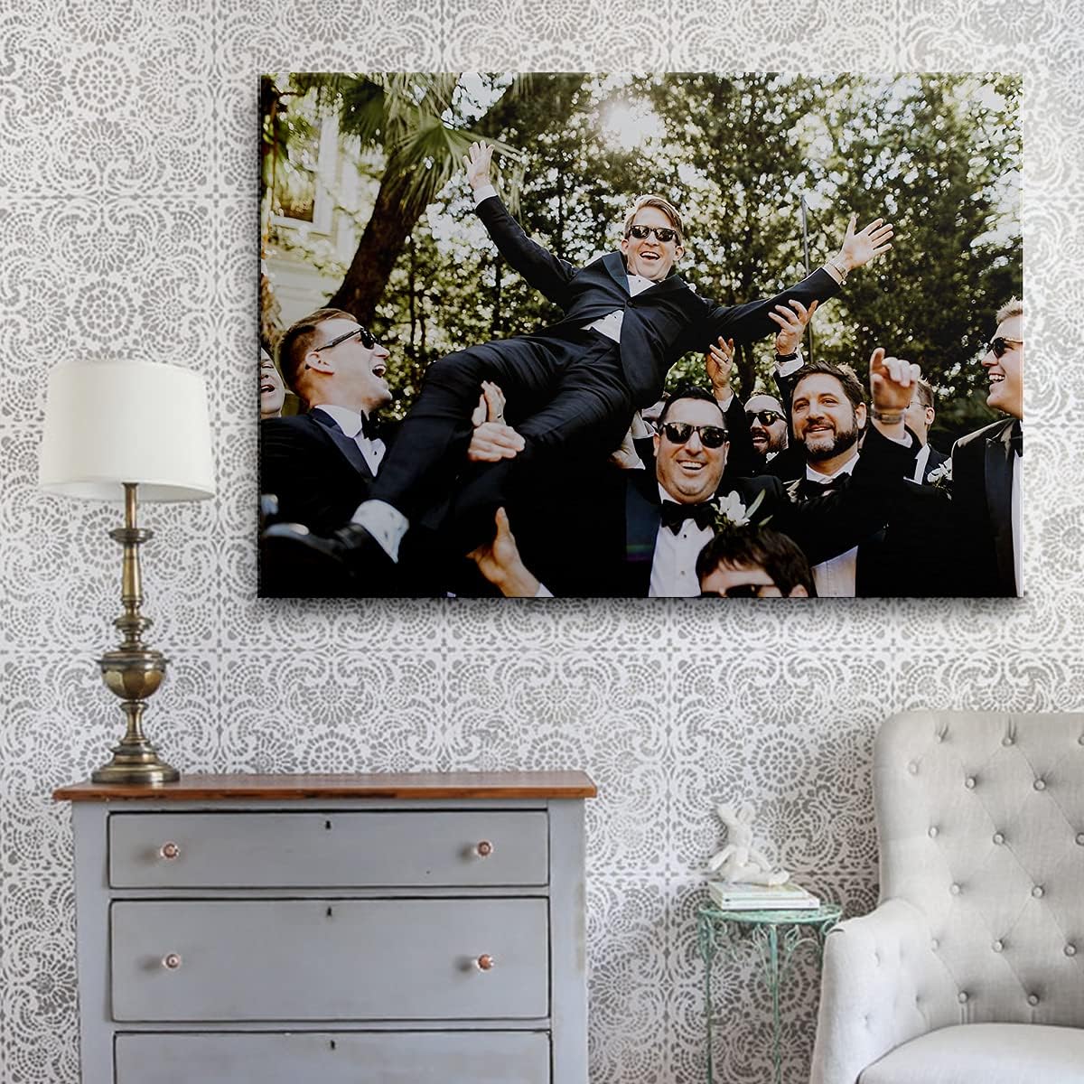 Framed Canvas Prints With Your Photo-Personalized Picture To Canvas Wall Art