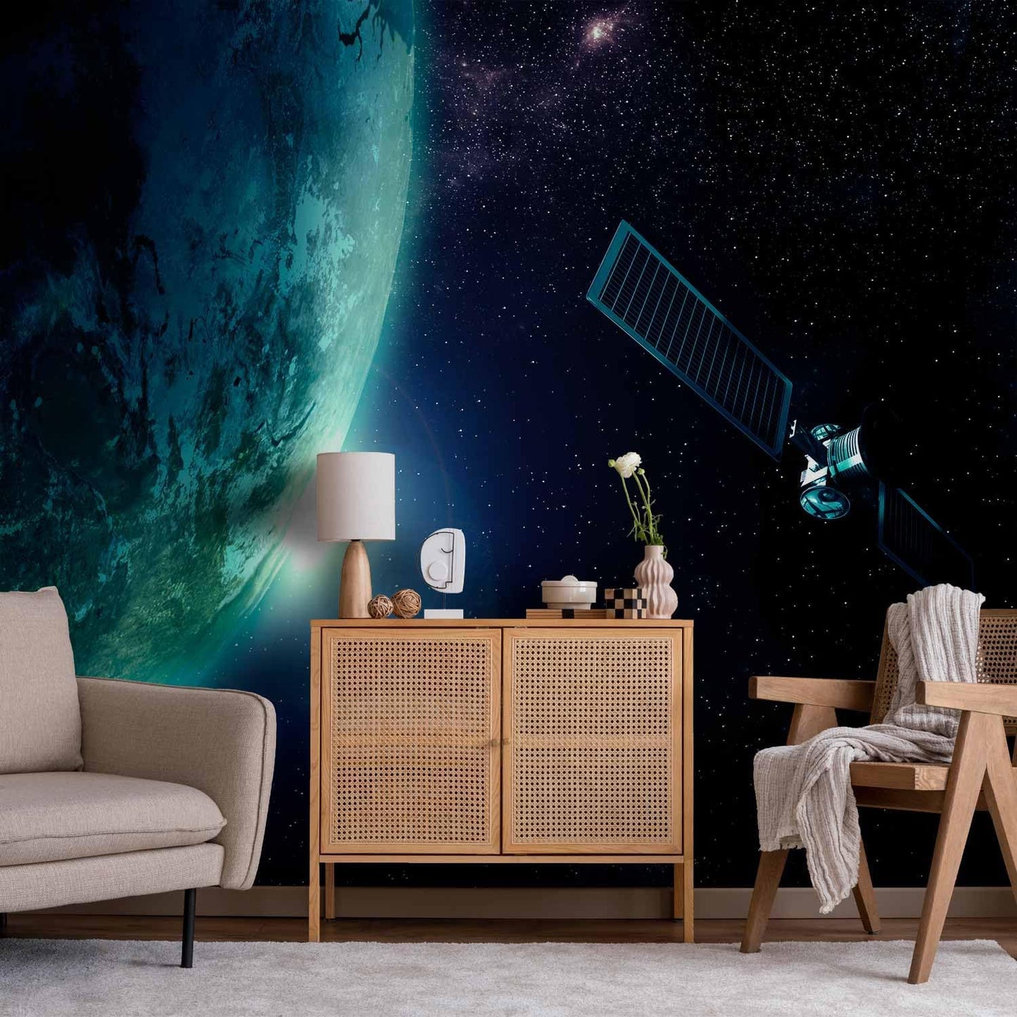 artgeist Wall Mural Cosmos Galaxy 118x83 in - XXL Non-Woven Wallpaper Fleece Wall Decor Photo Print Picture Image Design Home n-B-0007-a-c