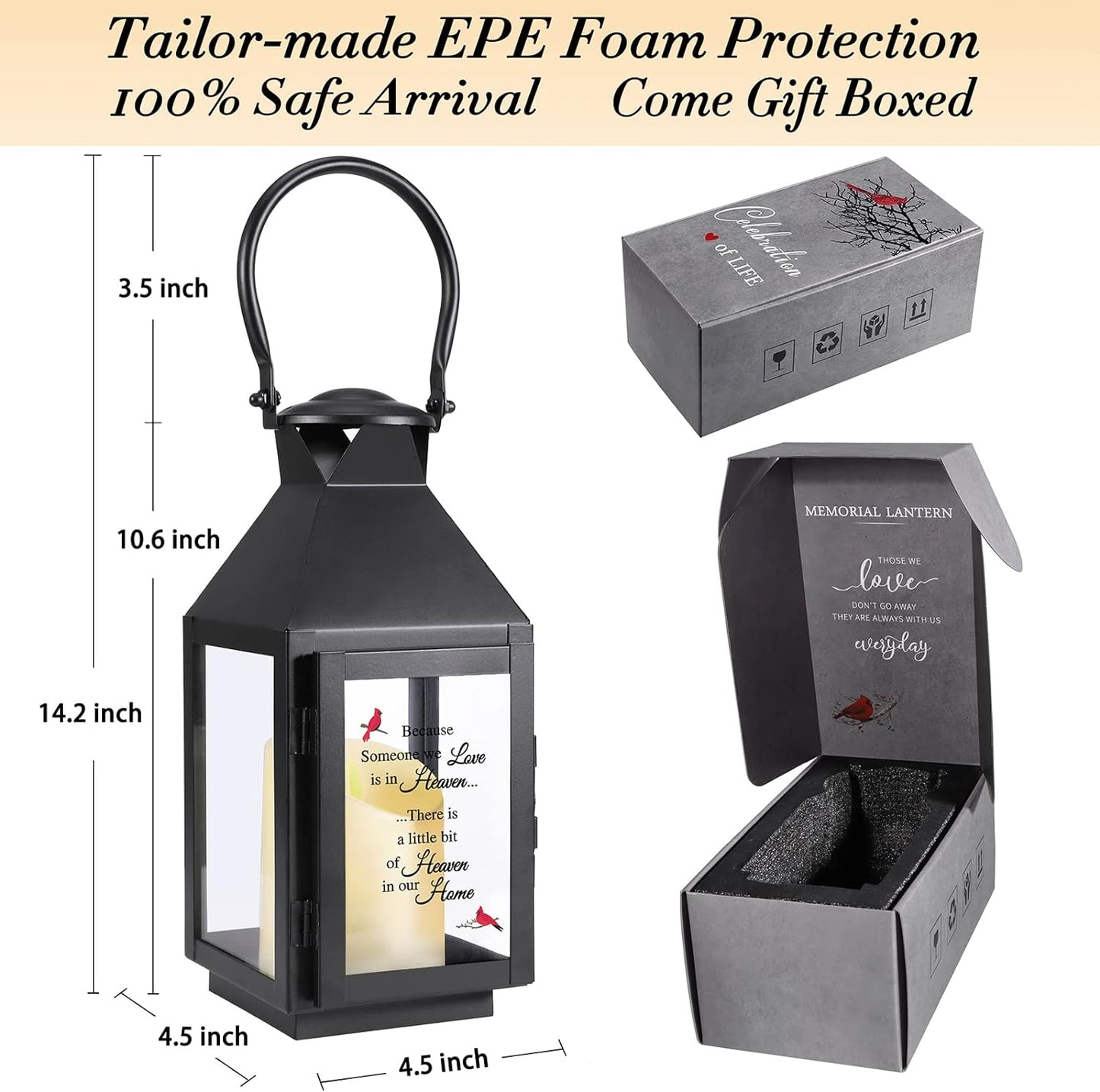 Decorative Candle Lanterns (Because Someone we Love is in Heaven)