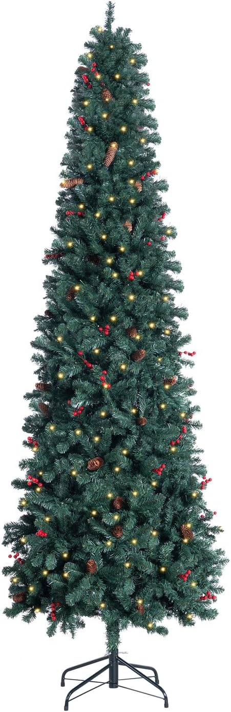 Belen Pencil Christmas Tree Green/9ft