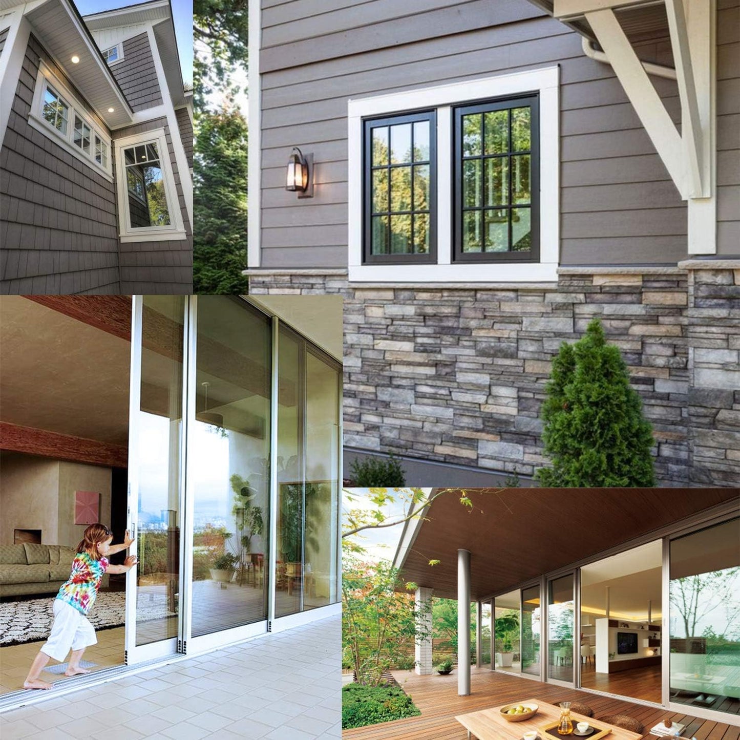 HIDBEA One Way Window Film, Daytime Privacy Sun Blocking Reflective Window Film No Glue Static Cling Heat Control Window Tinting Film for Home and Office, Black Silver, 35.4 x 393.7 Inch