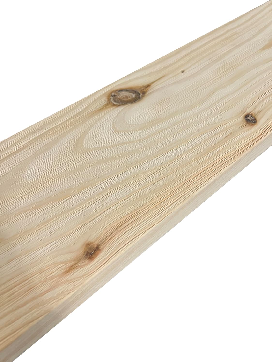 Joel's Antiques 36 Inch Floating Shelves for Wall - 36x6x2 in - Unfinished Wood Shelf Design, Wooden Wall Shelves for Bedroom, Bathroom, Kitchen and Living Room - Display and Store Your Décor at Home