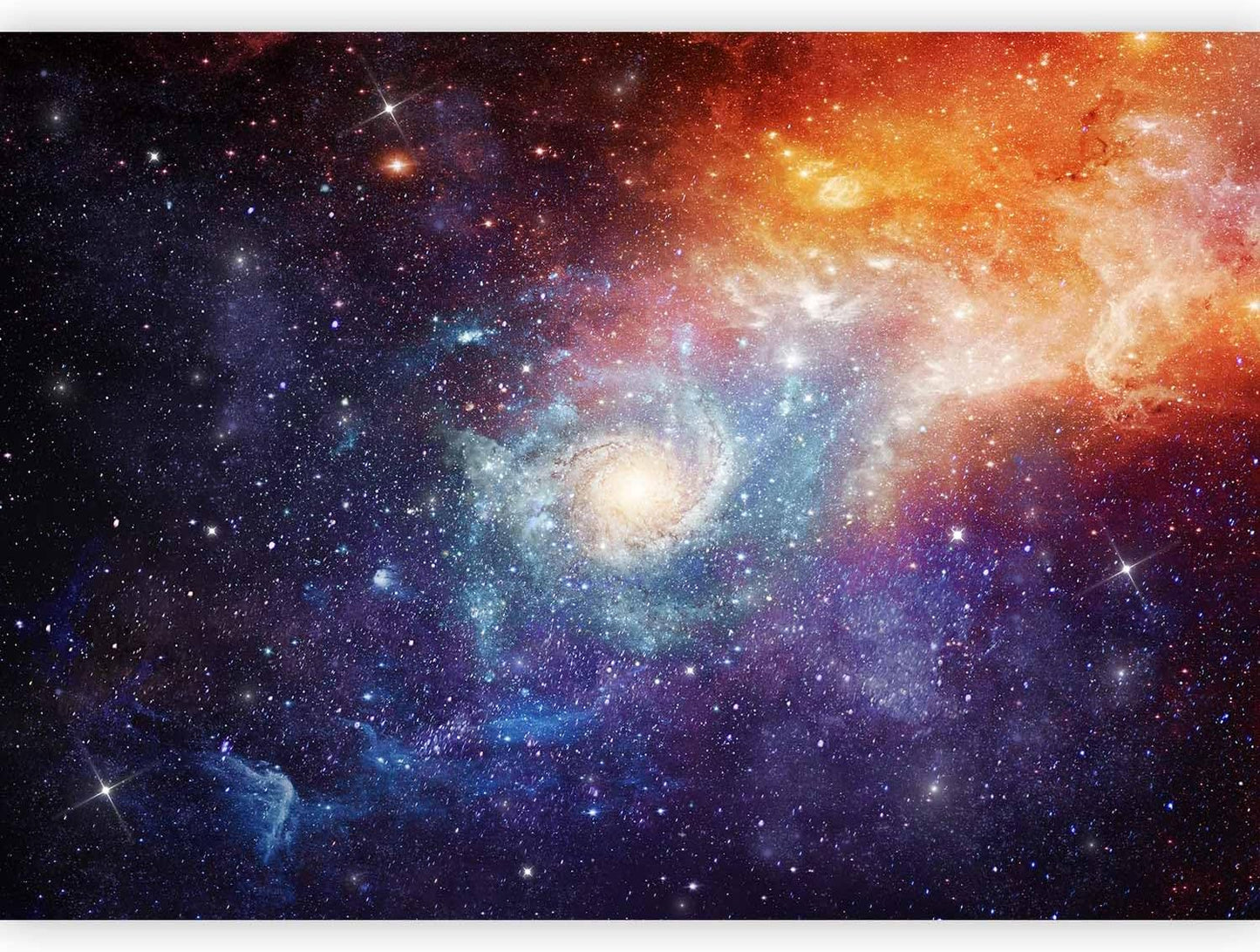 artgeist Premium Wall Mural Cosmos Galaxy 157x110 in - XXL Non-Woven Wallpaper Fleece Wall Decor Photo Print Picture Image Design Home f-C-0101-a-a