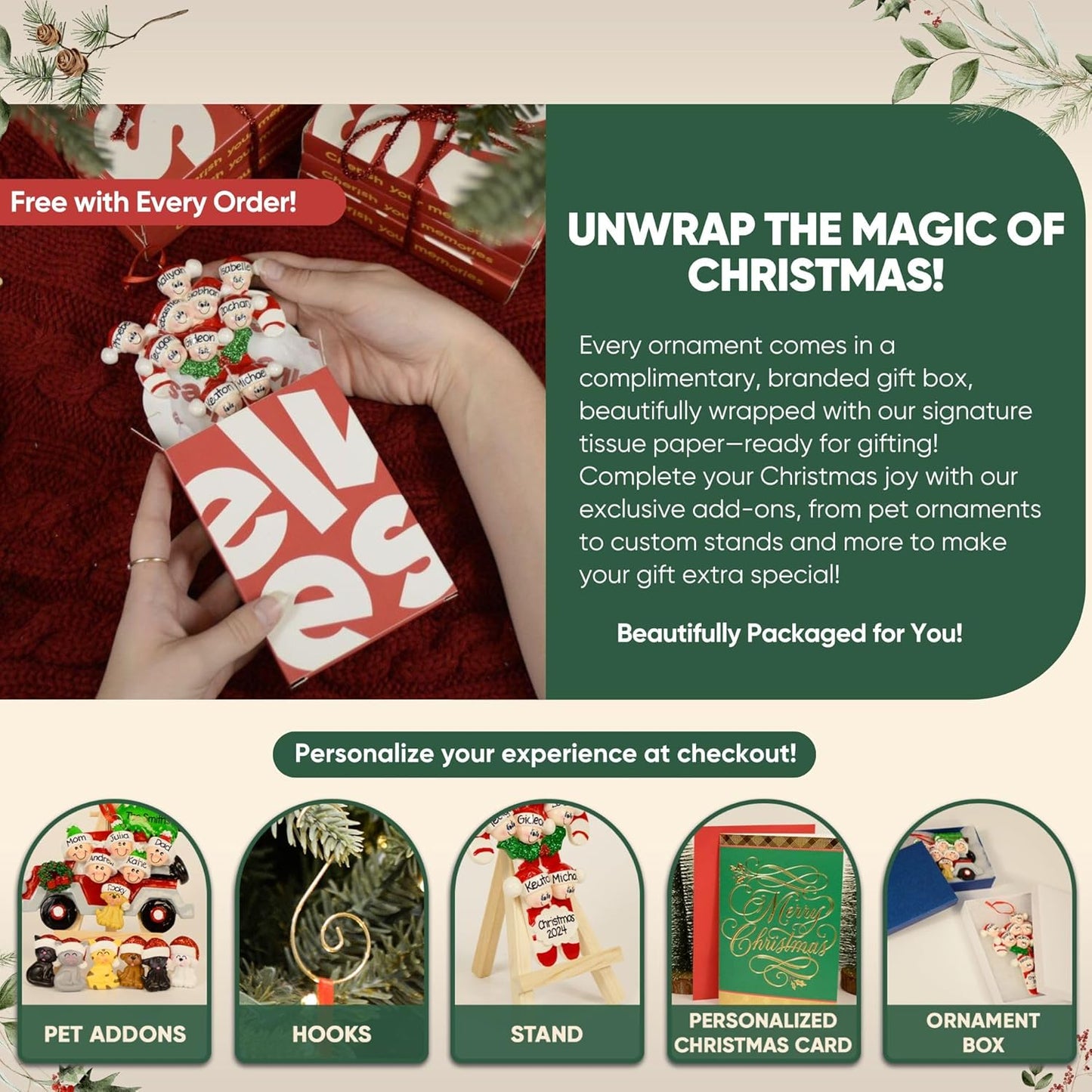 Personalized Christmas Tree Toddler Ornament 2024 - Baby's 2nd Christmas Ornament 2024 Decorating First Christmas Ornament Boy Toddler Christmas Ornaments Blue Toddler Ornaments for Christmas Tree