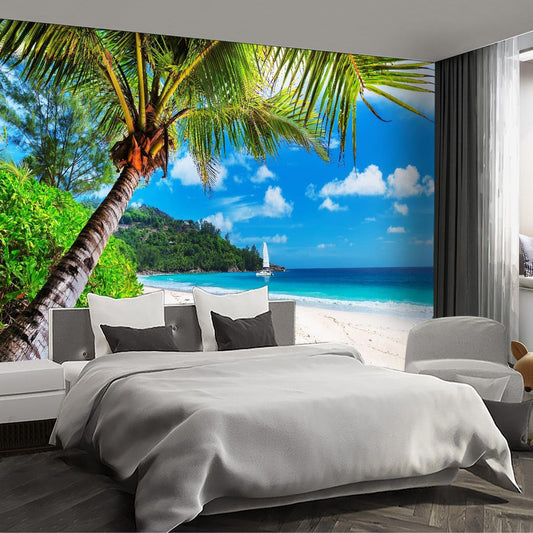 Beach Wall murals Peel and Stick Wallpaper for Bedroom Living Room - 96"x137"