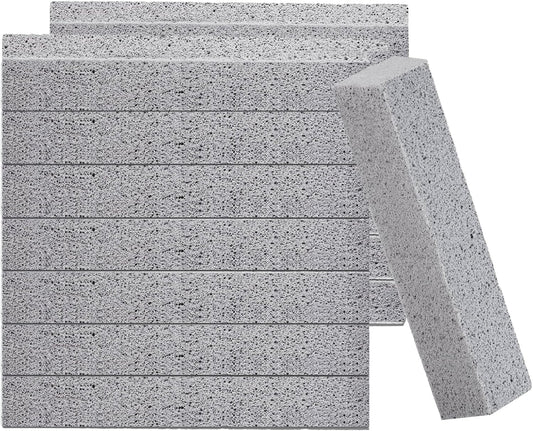 14 Pack Pumice Stone for Toilet Bowl Cleaning, Powerfully Cleans Hard Water Rings, for Cleaning Toilets, Bathtubs, Grills, Swimming Pools, Sinks