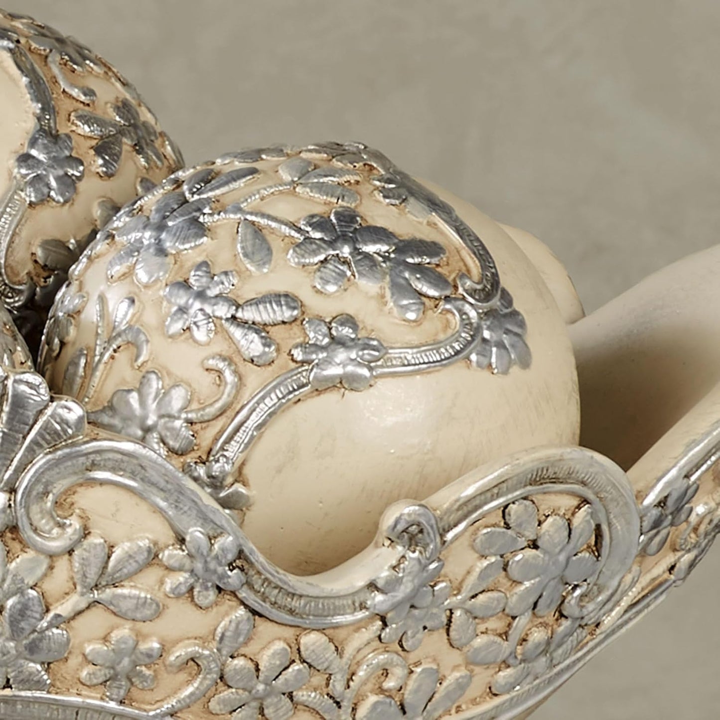 Floressa Decorative Centerpiece Bowl and Orbs Set of Four