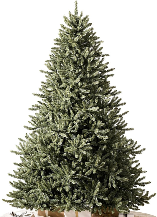 Balsam Hill 4.5 ft Unlit Classic Blue Spruce - Artificial Christmas Tree with Premium Stand & Storage Bag for Indoor Holiday Decorating
