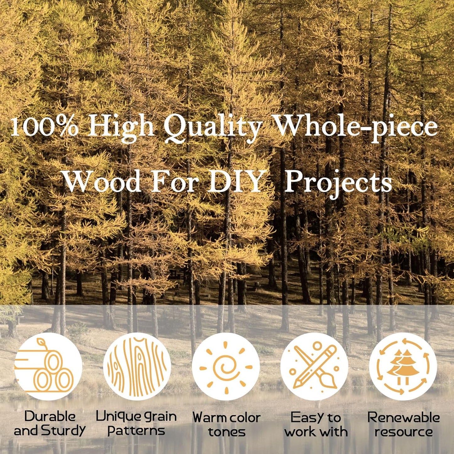 24 Pieces Unfinished Wood Coasters, GOH DODD 4 Inch Wooden Blanks with Non-Slip Pads for Laser Engraving Wood Burning Staining Painting Decoupage Housewarming Gifts Wedding Crafts Education, Round